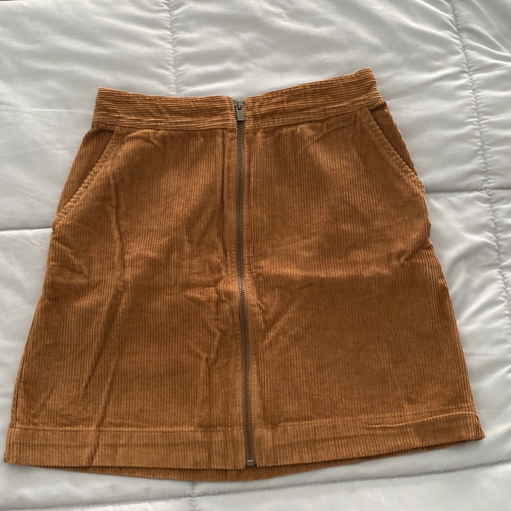 Gap skirt, brown corduroy